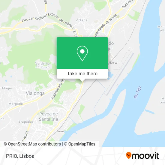 PRIO map