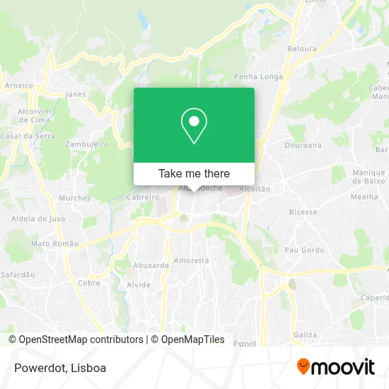 Powerdot map