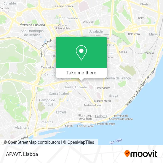 APAVT map