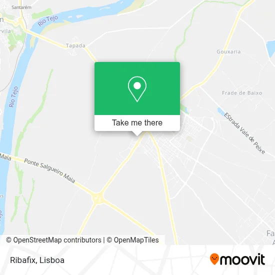 Ribafix mapa