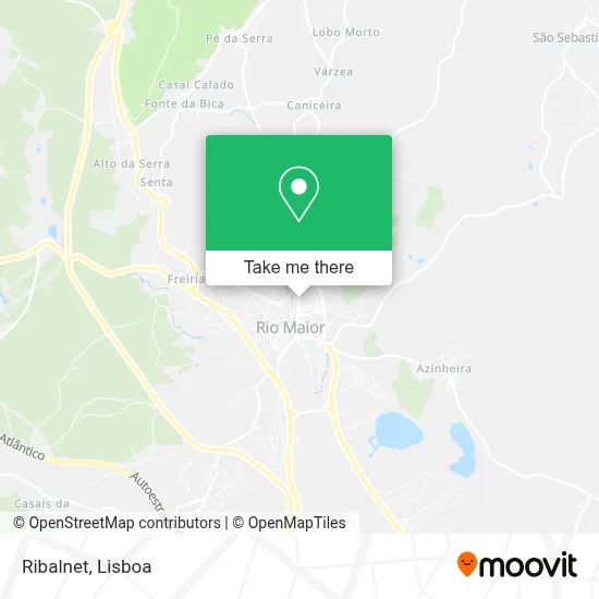 Ribalnet mapa
