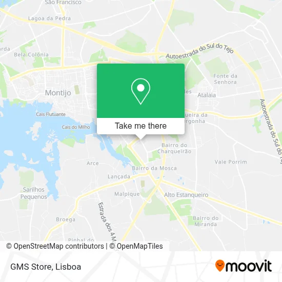 GMS Store map
