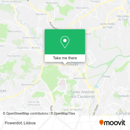 Powerdot map