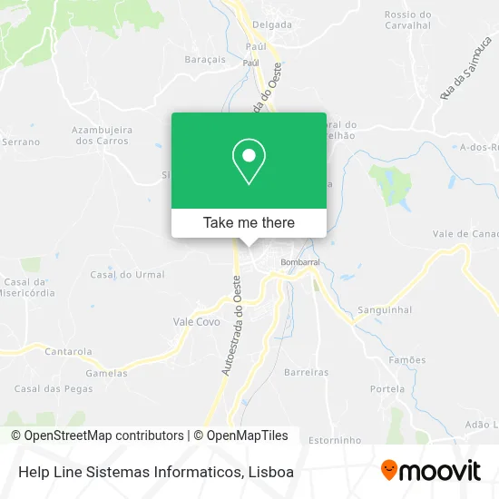 Help Line Sistemas Informaticos map