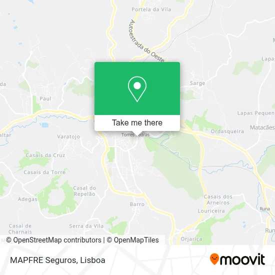 MAPFRE Seguros map