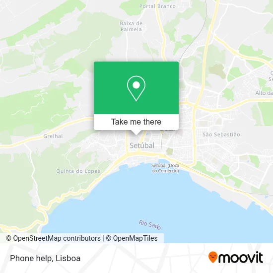 Phone help map
