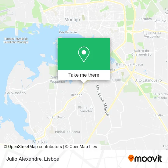Julio Alexandre map