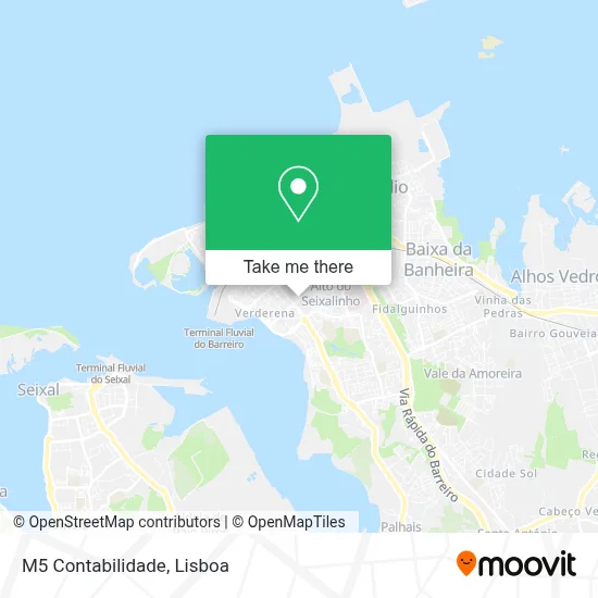 M5 Contabilidade map