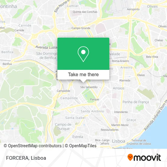 FORCERA map