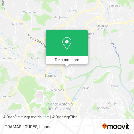 TRAMAS LOURES map
