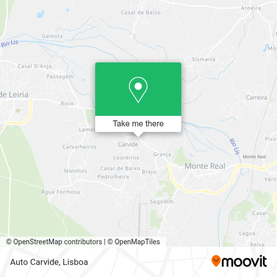 Auto Carvide map