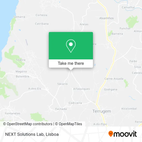 NEXT Solutions Lab map