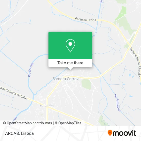 ARCAS map