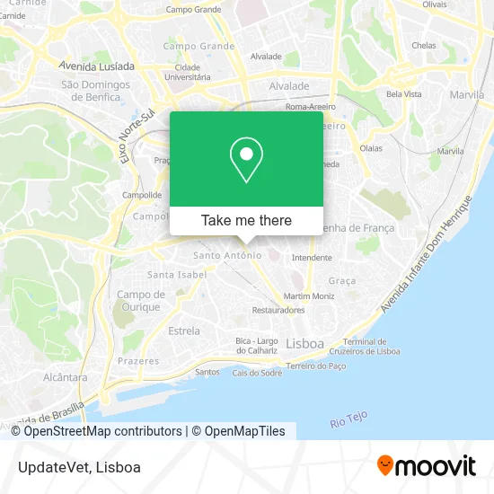UpdateVet map
