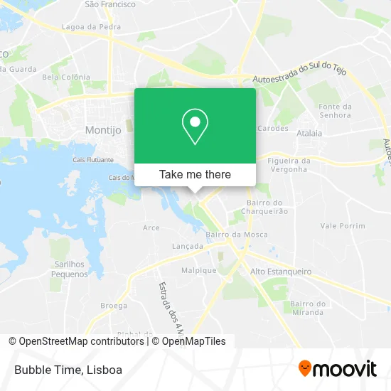 Bubble Time map