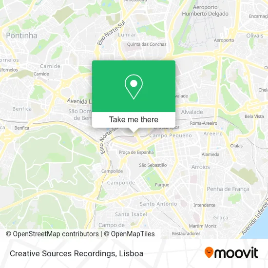 Creative Sources Recordings map