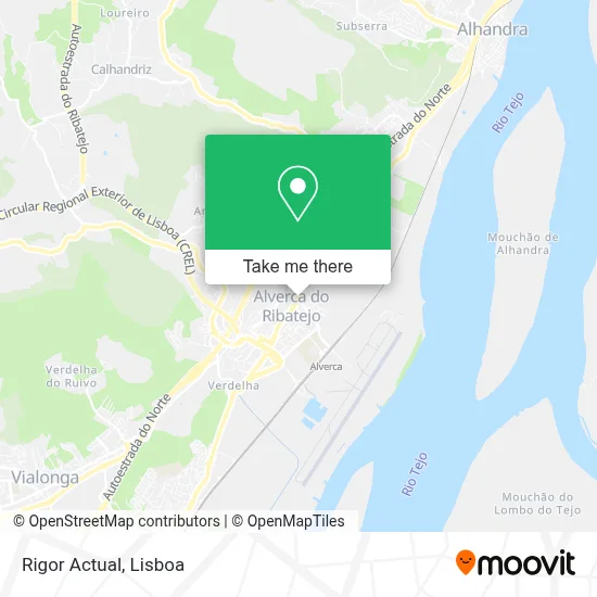 Rigor Actual map