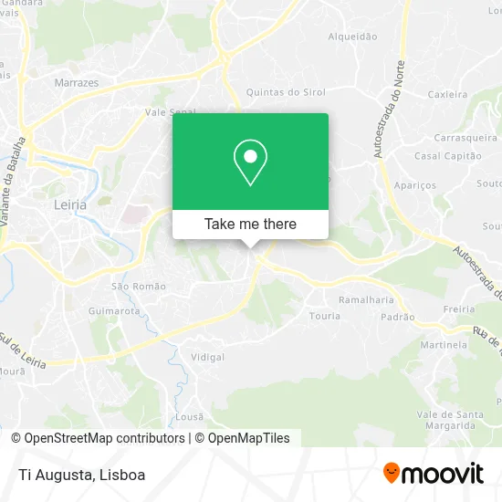Ti Augusta map