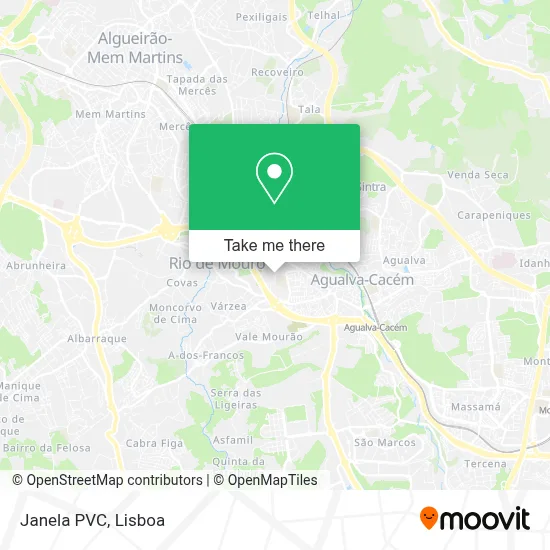 Janela PVC map