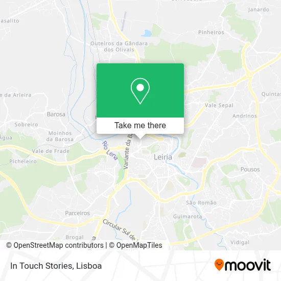 In Touch Stories map