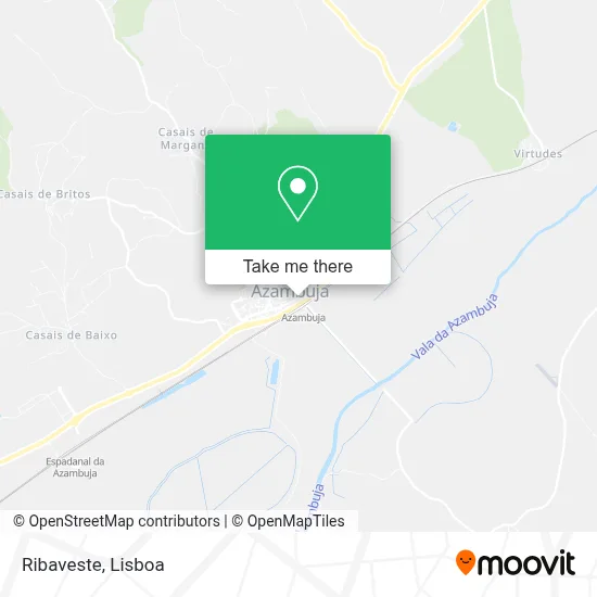 Ribaveste mapa