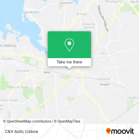 C&V Auto map