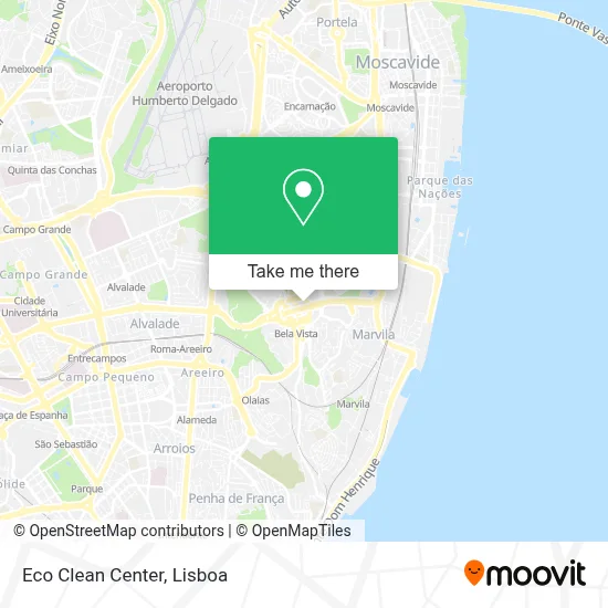 Eco Clean Center map