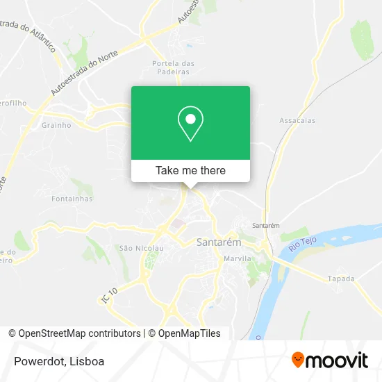 Powerdot map