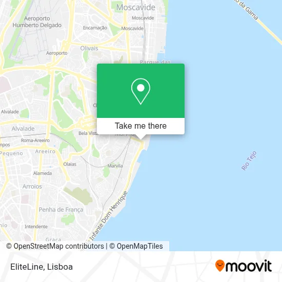 EliteLine map