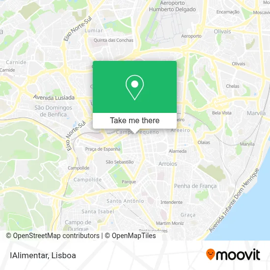 IAlimentar map