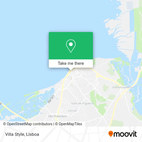 Villa Style map