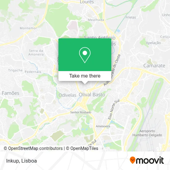 Inkup map