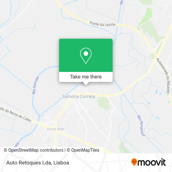 Auto Retoques Lda map