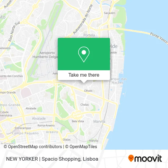 NEW YORKER | Spacio Shopping map