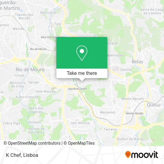 K Chef map
