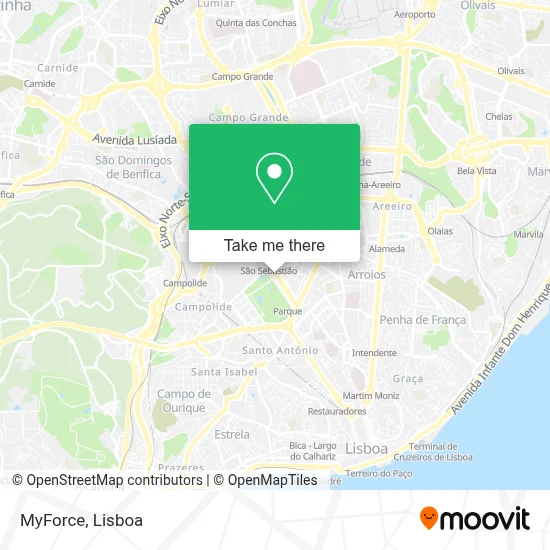 MyForce map