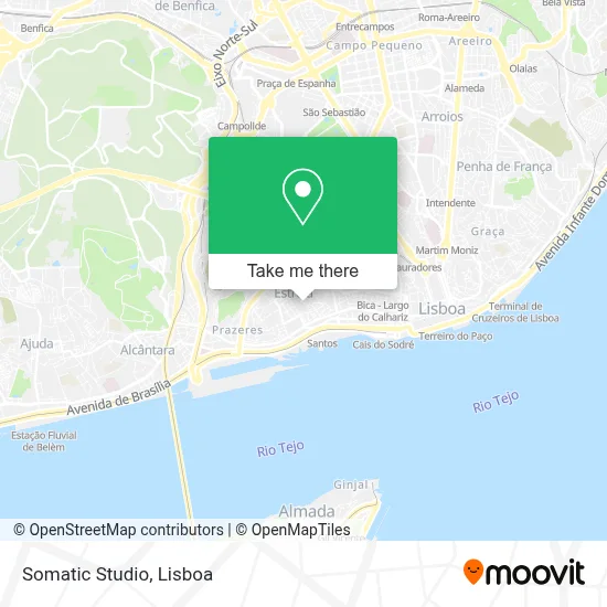 Somatic Studio map
