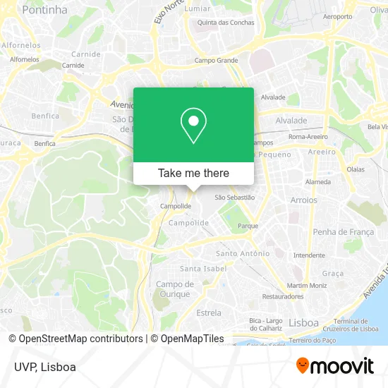 UVP map