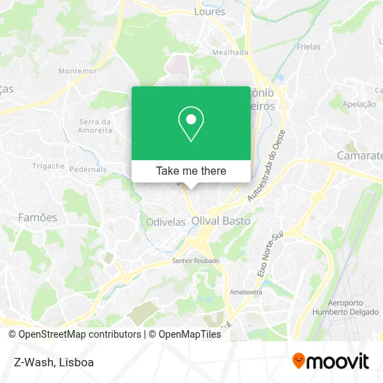 Z-Wash map