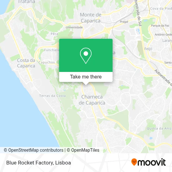 Blue Rocket Factory map