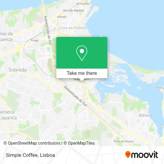 Simple Coffee map