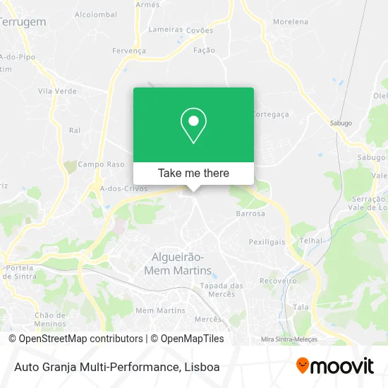 Auto Granja Multi-Performance map