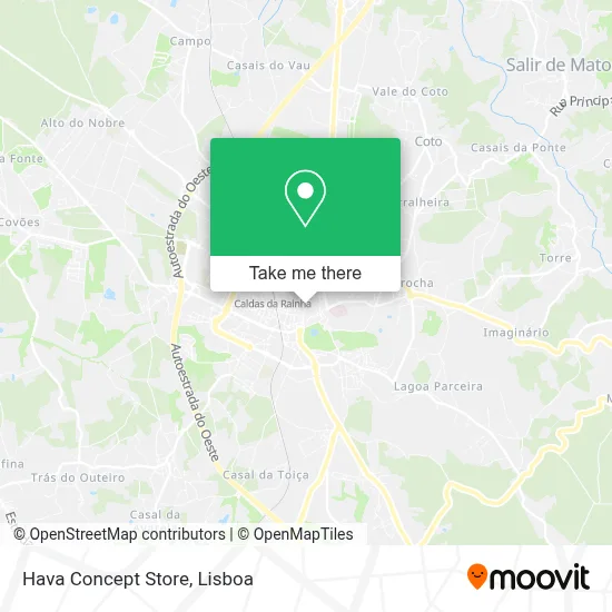 Hava Concept Store map