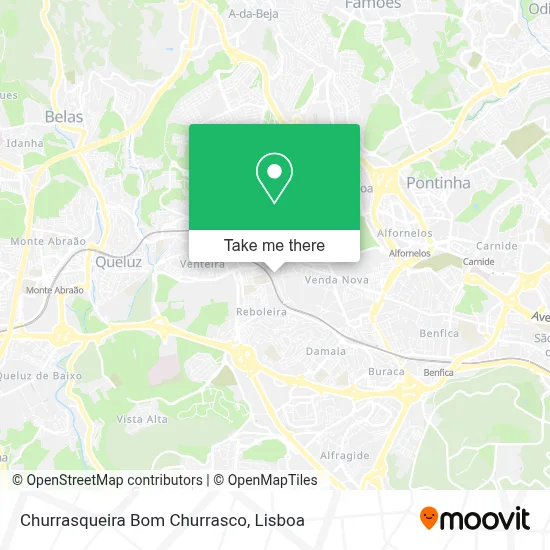 Churrasqueira Bom Churrasco map