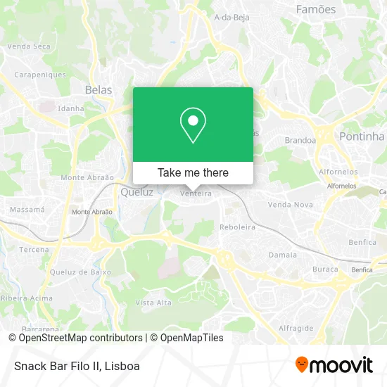 Snack Bar Filo II map