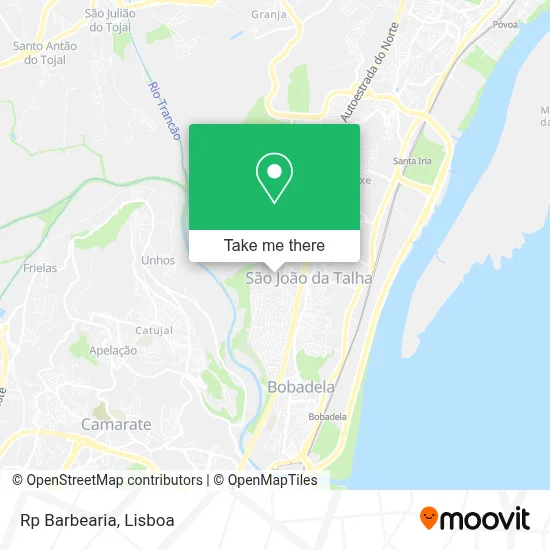 Rp Barbearia mapa