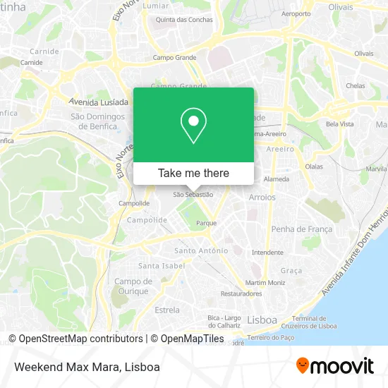 Weekend Max Mara map