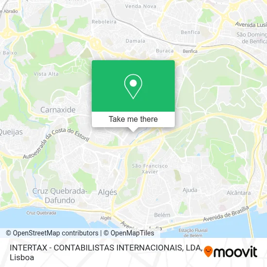 INTERTAX - CONTABILISTAS INTERNACIONAIS, LDA map