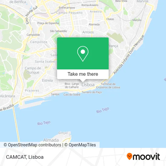 CAMCAT map
