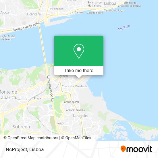 NcProject map